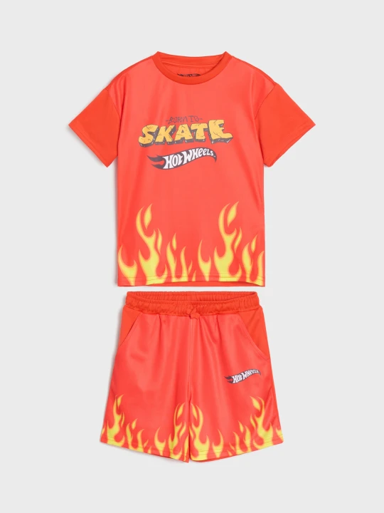 Zdjęcie produktu Sinsay - Komplet sportowy Hot Wheels - czerwony