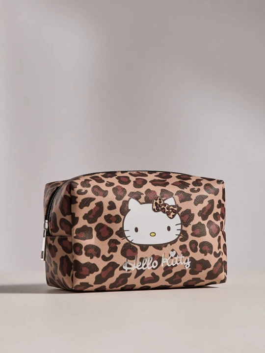 Zdjęcie produktu Sinsay - Kosmetyczka w cętki Hello Kitty - wielobarwny