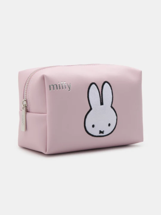 Zdjęcie produktu Sinsay - Kosmetyczka z haftem Miffy - różowy