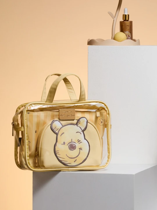 Zdjęcie produktu Sinsay - Kosmetyczki 3 pack Winnie the Pooh - wielobarwny