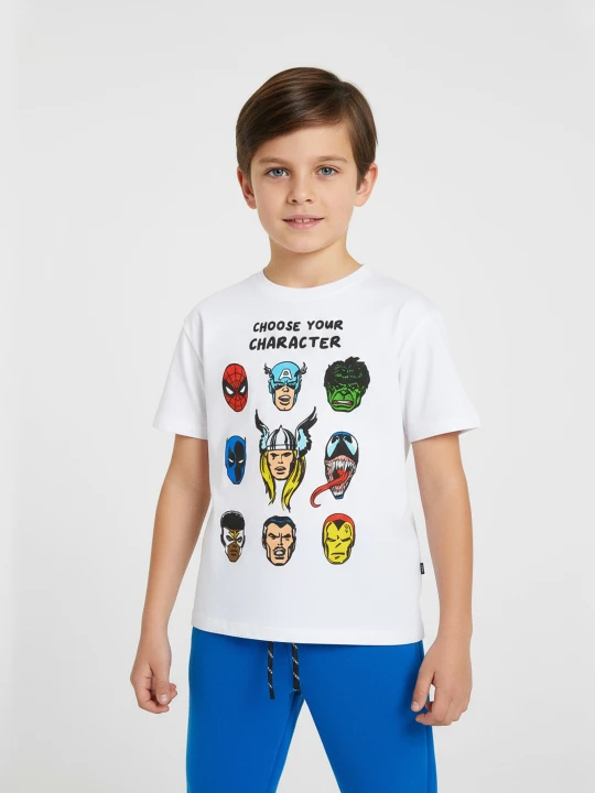 Zdjęcie produktu Sinsay - Koszulka Marvel - biały