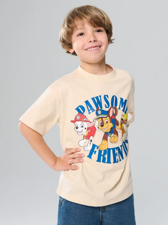 Zdjęcie produktu Sinsay - Koszulka PAW Patrol - kremowy