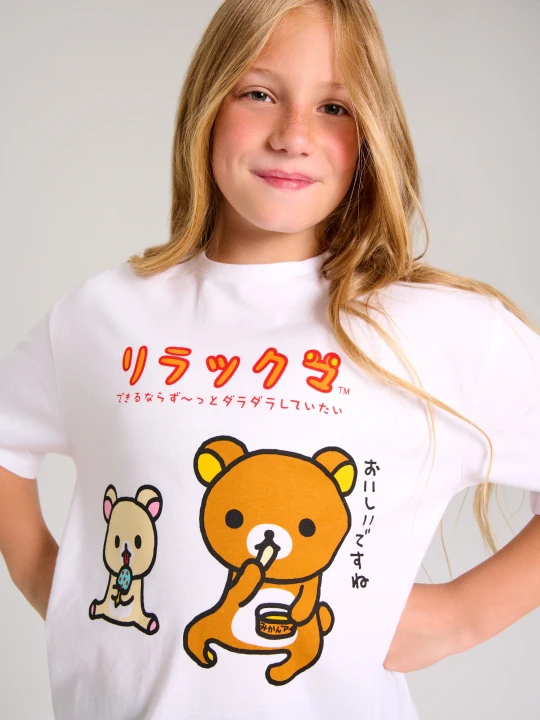 Zdjęcie produktu Sinsay - Koszulka Rilakkuma - kremowy