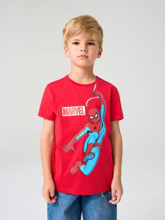 Zdjęcie produktu Sinsay - Koszulka Spider-Man - czerwony
