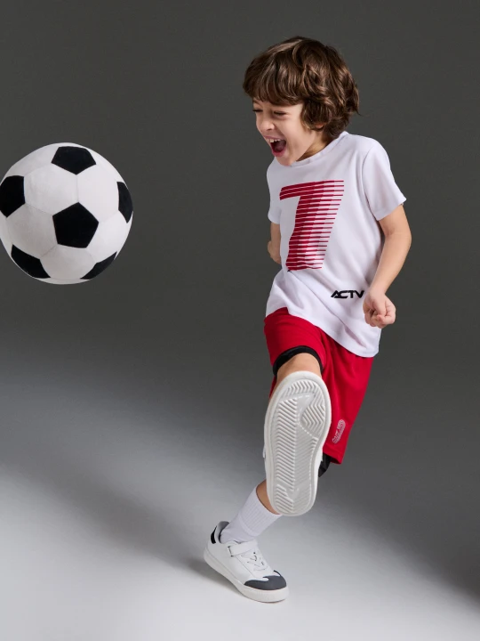 Zdjęcie produktu Sinsay - Koszulka sportowa z szybkoschnącej tkaniny Active - biały