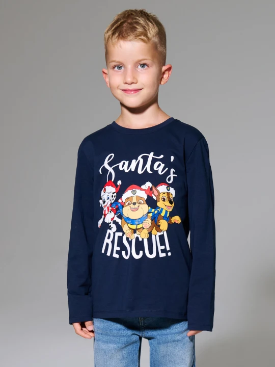 Zdjęcie produktu Sinsay - Koszulka z długimi rękawami PAW Patrol - granatowy