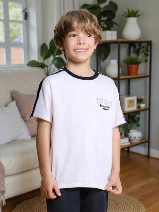 Zdjęcie produktu Sinsay - Koszulka z nadrukiem - biały