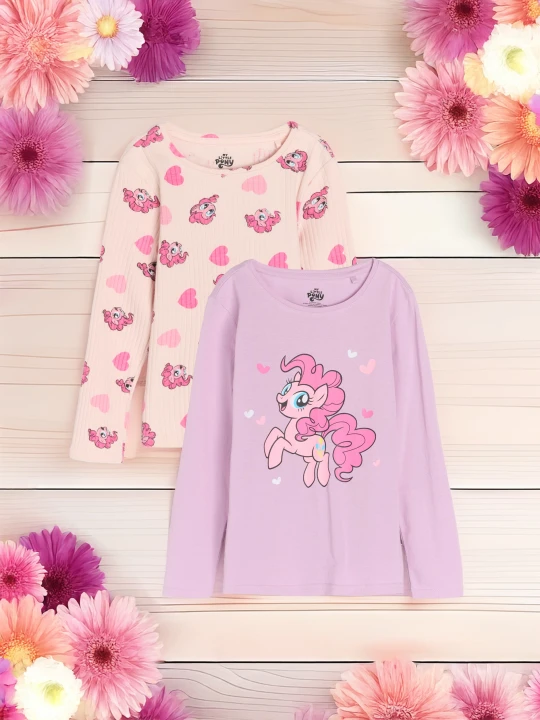 Zdjęcie produktu Sinsay - Koszulki 2 pack My Little Pony - fioletowy