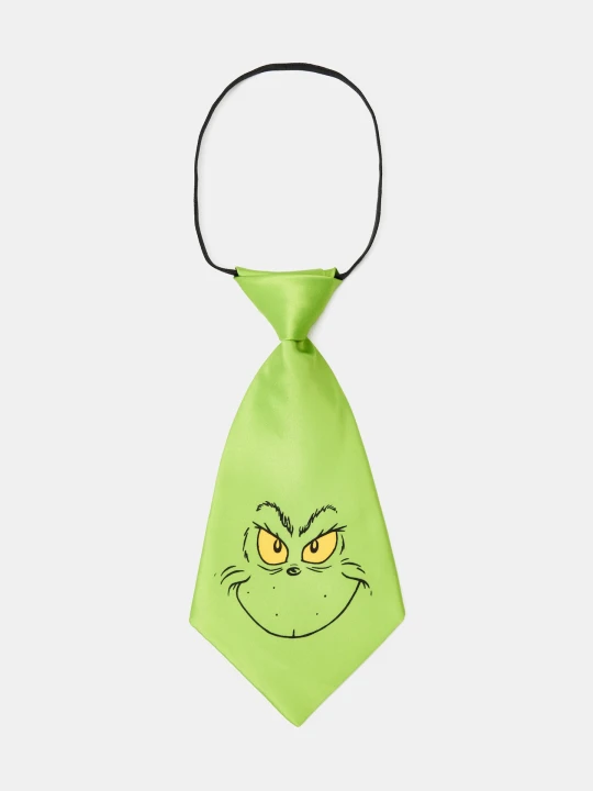 Zdjęcie produktu Sinsay - Krawat na gumce z motywem Grinch - zielony