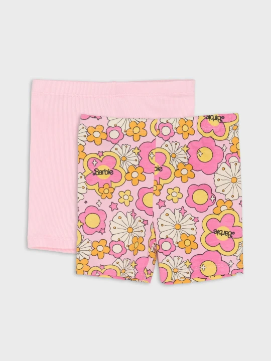 Zdjęcie produktu Sinsay - Krótkie legginsy 2 pack Barbie - różowy