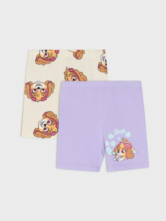 Zdjęcie produktu Sinsay - Krótkie legginsy 2 pack PAW Patrol - fioletowy