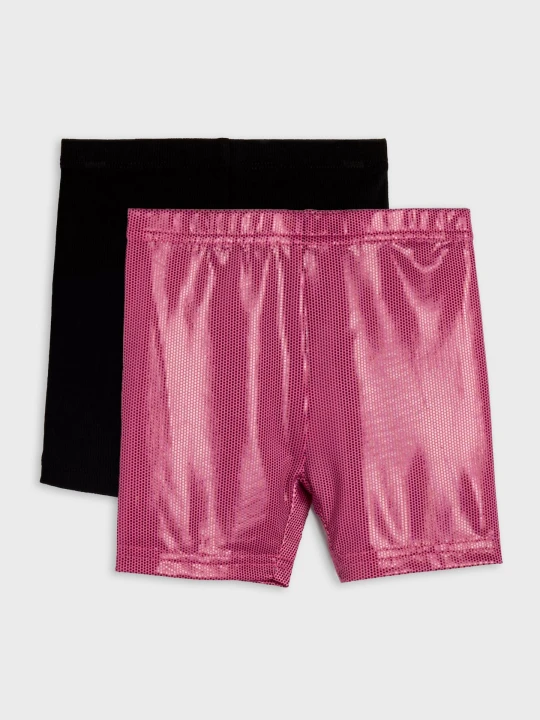 Zdjęcie produktu Sinsay - Krótkie legginsy 2 pack - różowy