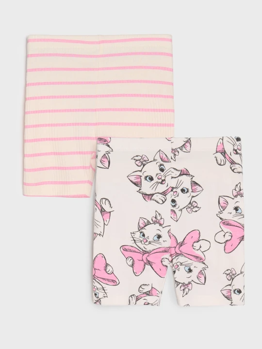 Zdjęcie produktu Sinsay - Krótkie legginsy 2 pack The Aristocats - pomarańczowy