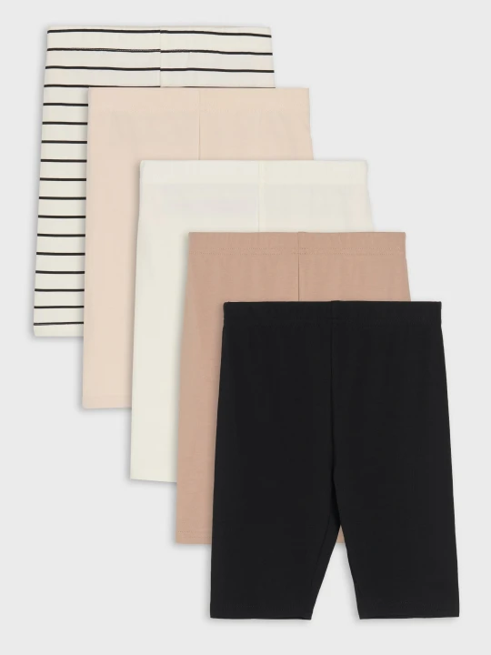 Zdjęcie produktu Sinsay - Krótkie legginsy 5 pack - wielobarwny