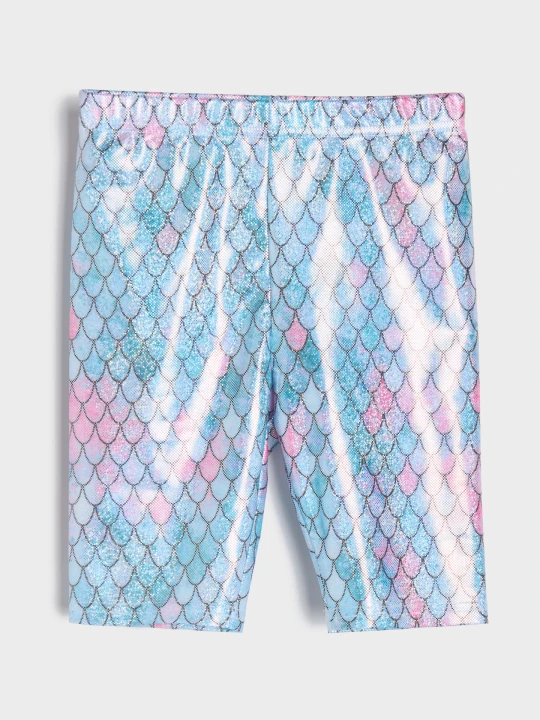 Zdjęcie produktu Sinsay - Krótkie legginsy z połyskiem - wielobarwny