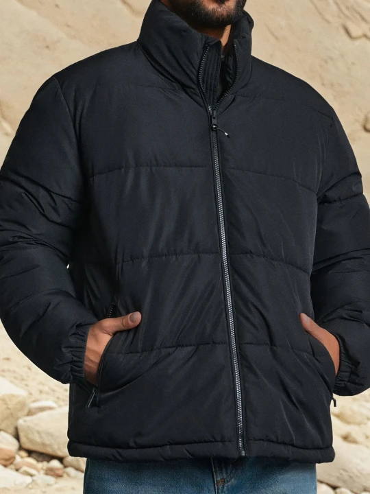 Zdjęcie produktu Sinsay - Kurtka puffer - czarny