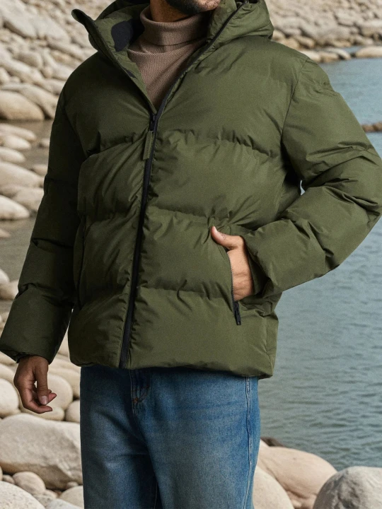 Zdjęcie produktu Sinsay - Kurtka puffer - khaki