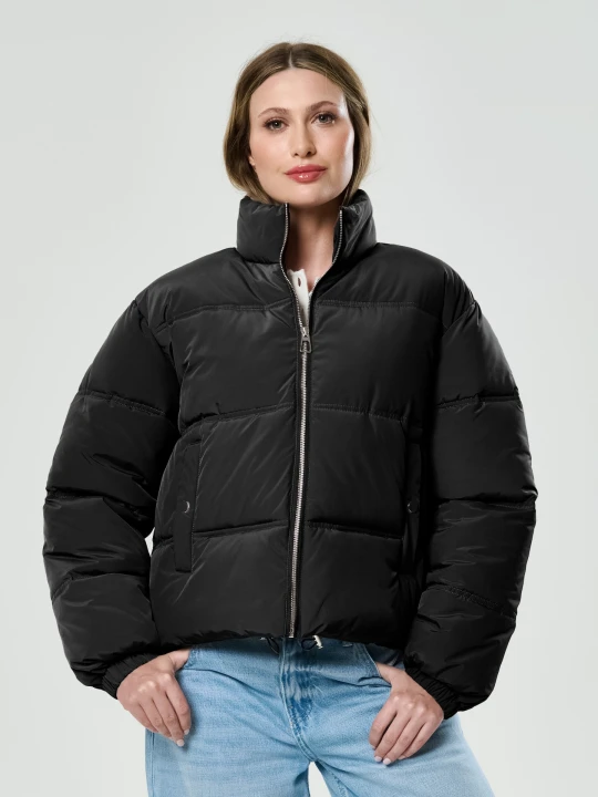Zdjęcie produktu Sinsay - Kurtka puffer z ociepleniem - czarny
