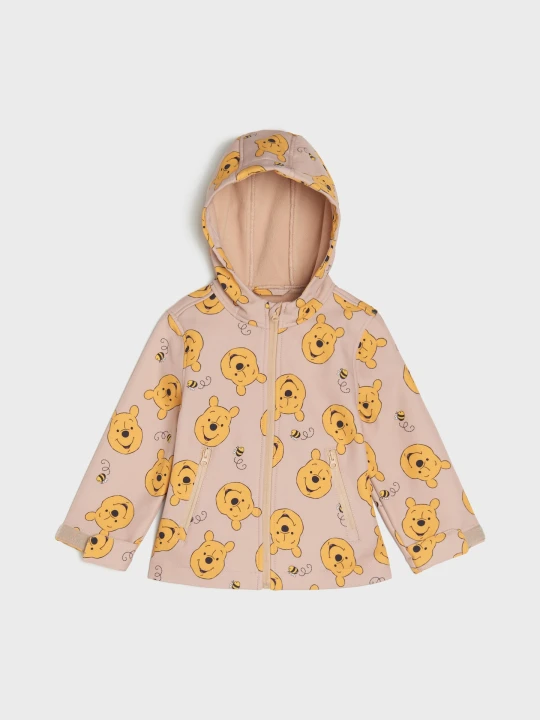 Zdjęcie produktu Sinsay - Kurtka softshell z polarową podszewką Winnie the Pooh - beżowy