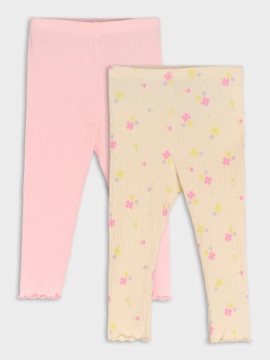 Zdjęcie produktu Sinsay - Legginsy 2 pack - różowy