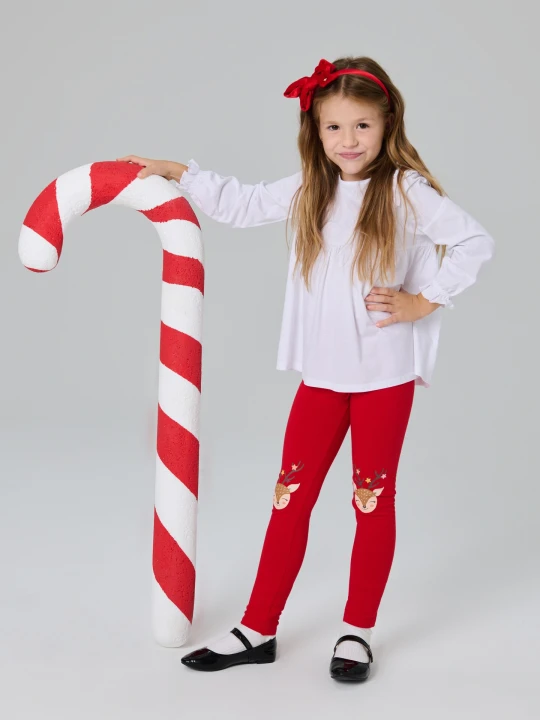 Zdjęcie produktu Sinsay - Legginsy - czerwony