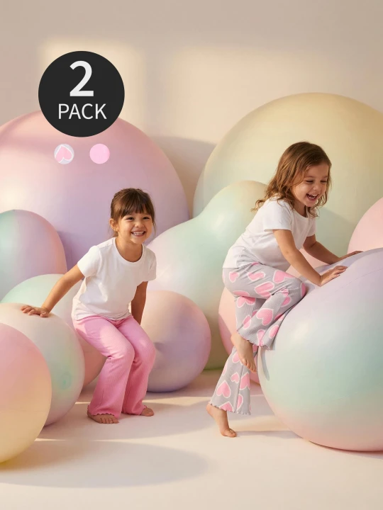 Zdjęcie produktu Sinsay - Legginsy flare 2 pack - wielobarwny