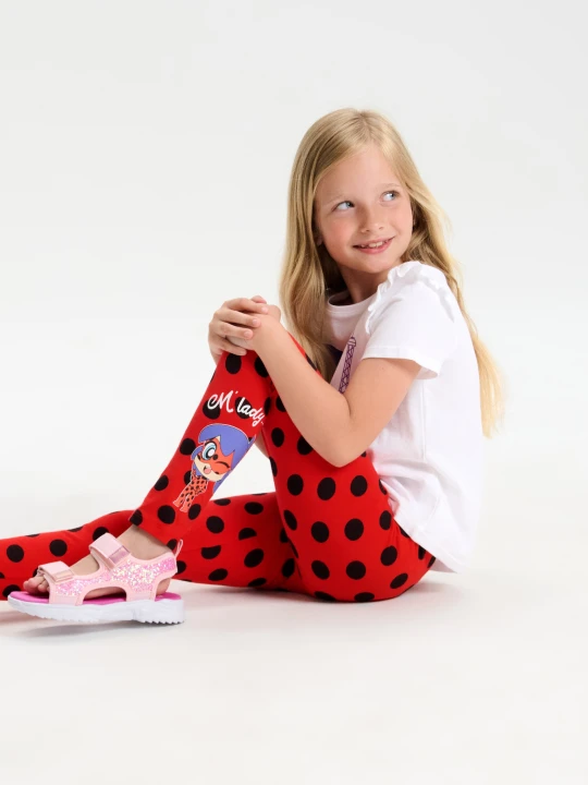 Zdjęcie produktu Sinsay - Legginsy Miraculous - czerwony