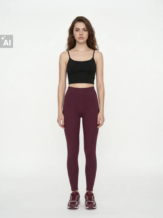 Zdjęcie produktu Sinsay - Legginsy sportowe Active - czerwony