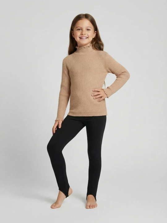 Zdjęcie produktu Sinsay - Legginsy z zapiętkiem - czarny