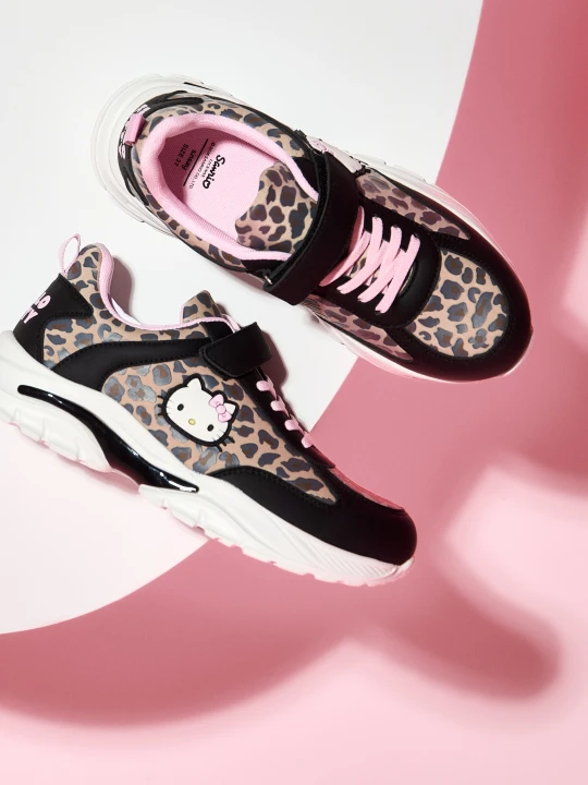 Zdjęcie produktu Sinsay - Lekkie sneakersy w panterkę z aplikacją Hello Kitty - wielobarwny