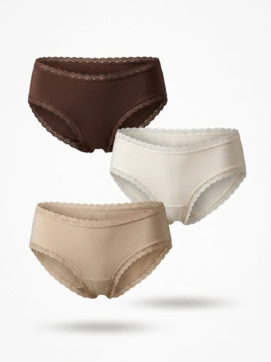 Zdjęcie produktu Sinsay - Majtki brazyliany 3 pack - wielobarwny