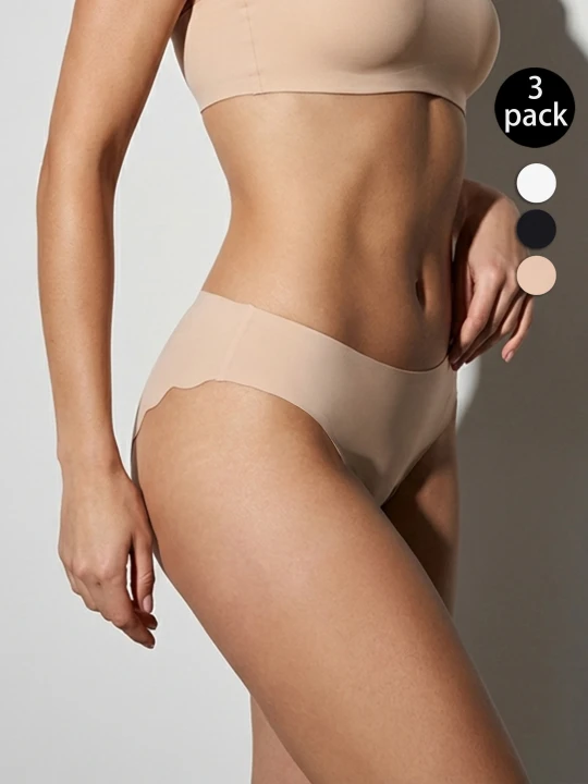Zdjęcie produktu Sinsay - Majtki figi 3 pack - wielobarwny