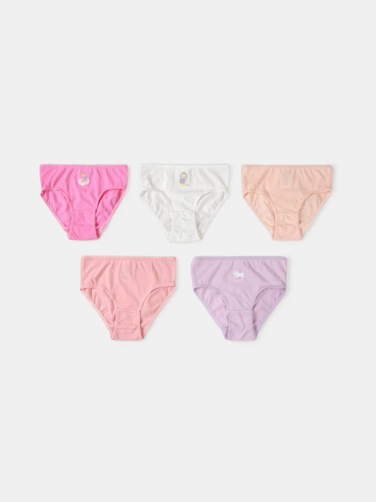 Zdjęcie produktu Sinsay - Majtki figi 5 pack - wielobarwny
