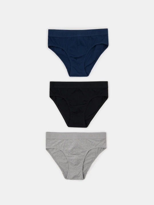 Zdjęcie produktu Sinsay - Majtki slipy 3 pack - wielobarwny