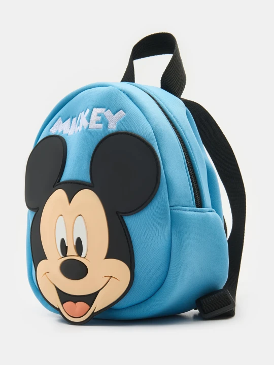 Zdjęcie produktu Sinsay - Mały plecak z aplikacją 3D Mickey Mouse - błękitny