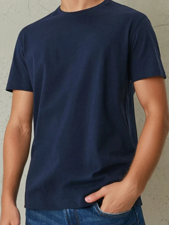 Zdjęcie produktu Sinsay - MEN`S T-SHIRT - granatowy