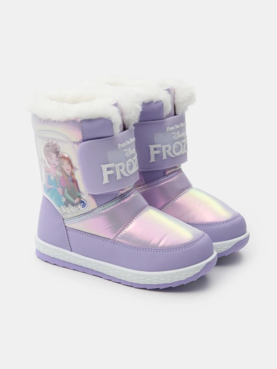 Zdjęcie produktu Sinsay - Ocieplane śniegowce z wkładką i wyściółką z wełną i diodami LED Frozen - fioletowy