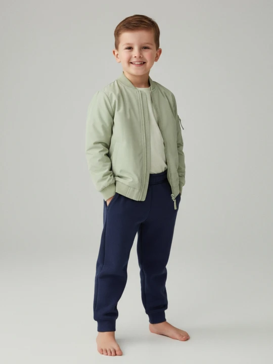 Zdjęcie produktu Sinsay - Ocieplane spodnie jogger - mid blue