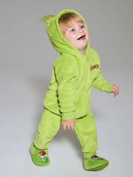 Zdjęcie produktu Sinsay - Pajacyk z kapturem Grinch - zielony