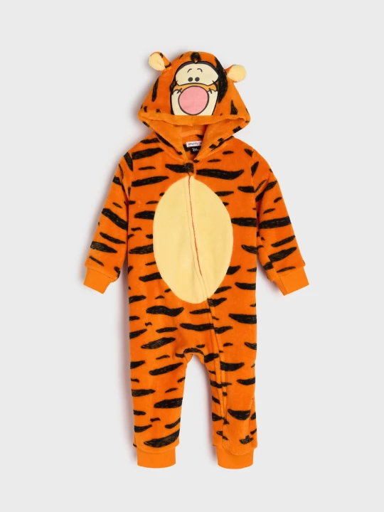Zdjęcie produktu Sinsay - Pajacyk z kapturem Winnie the Pooh - pomarańczowy