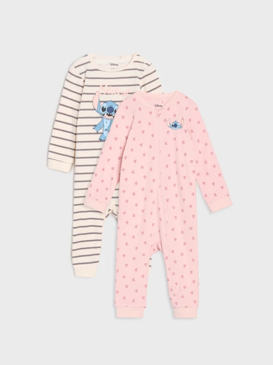 Zdjęcie produktu Sinsay - Pajacyki 2 pack Stitch - różowy