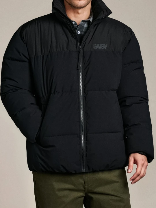 Zdjęcie produktu Sinsay - Pikowana kurtka puffer - czarny