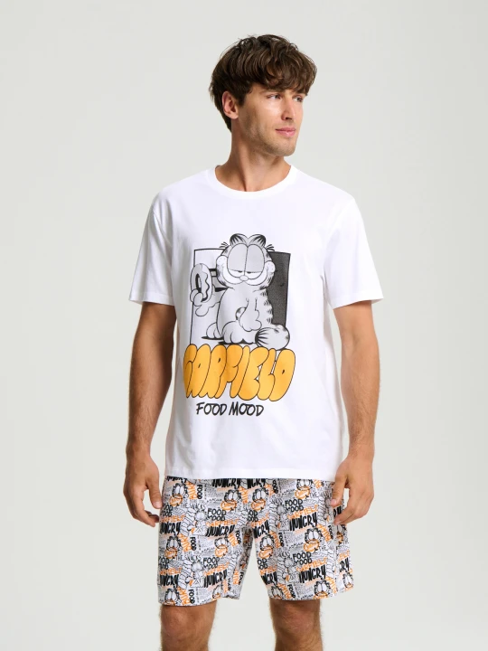 Zdjęcie produktu Sinsay - Piżama dwuczęściowa Garfield - wielobarwny