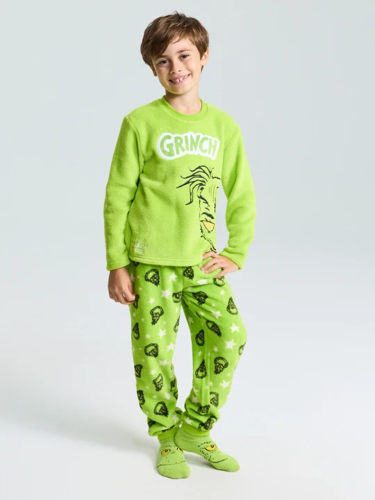 Zdjęcie produktu Sinsay - Piżama dwuczęściowa Grinch - zielony