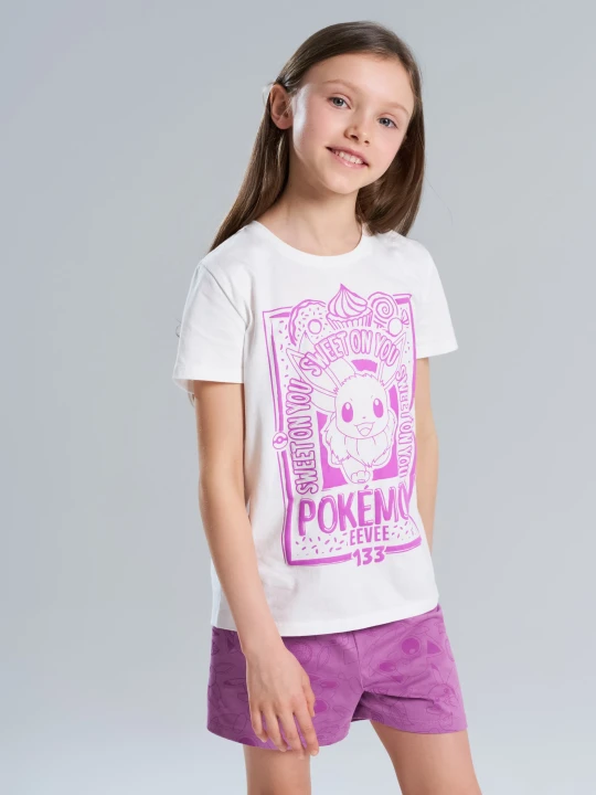 Zdjęcie produktu Sinsay - Piżama dwuczęściowa Pokémon - kremowy