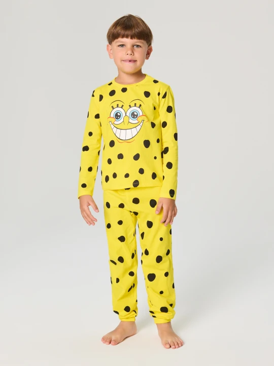 Zdjęcie produktu Sinsay - Piżama dwuczęściowa Spongebob - żółty