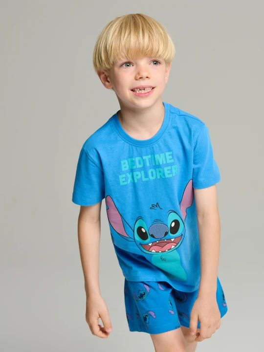 Zdjęcie produktu Sinsay - Piżama dwuczęściowa Stitch - niebieski