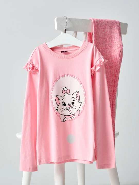 Zdjęcie produktu Sinsay - Piżama dwuczęściowa The Aristocats - różowy