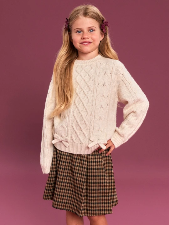 Zdjęcie produktu Sinsay - Plisowana spódnica mini w kratkę - wielobarwny