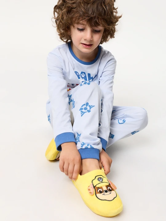 Zdjęcie produktu Sinsay - Pluszowe kapcie z elementami 3D PAW Patrol - żółty